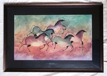 Framed Print 'Horse Dance'