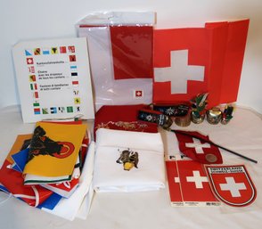 Switzerland Flags, Stickers, Bells & More