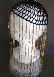Set Of Two Beaded Head Headpieces
