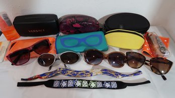 Mixed Lot Sunglasses And Cases