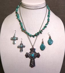 Faux Turquoise Jewelry