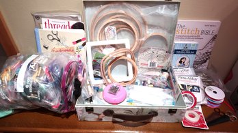 Embroidery Floss, Books, & Supplies