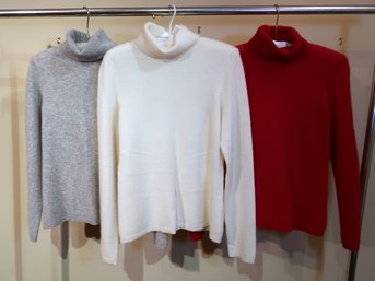 Charter Club Cashmere Turtleneck Sweaters