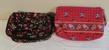 Vera Bradley Jewelry Pouch And Makeup Bag