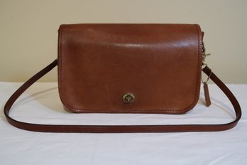 Vintage Coach City Bag Purse In Brown
