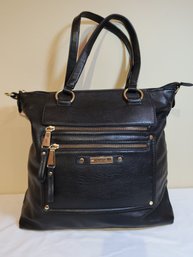Marc Fisher Black Handbag Purse 12' X 12'