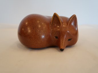 Lisa Larson Gustavsberg SKANSEN Fox Fuchs Ceramic Figurine Vintage