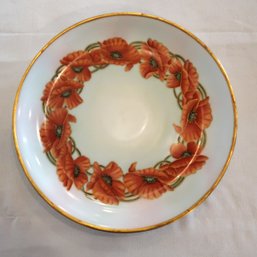 HR Hutschenreuther Selb Bavaria Plate With Poppies