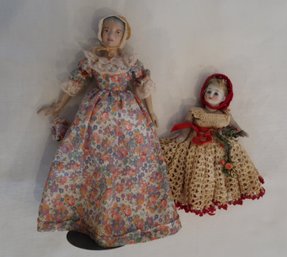 Vintage Dolls German Bisque And Helen Kinsbury