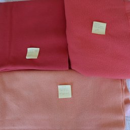 Lot Of 3 Vintage Blankets