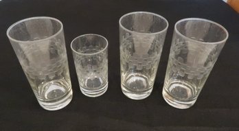 Volcraft Glass Highball Tumblers