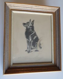 Print Of Schipperke Dog