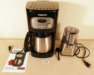 Cuisinart Coffee Marker And Coffee Grinder