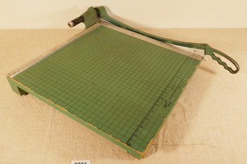 Vintage Guillotine Style Paper Cutter