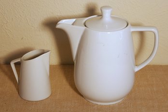 Melitta Tea Pot With Cream Pitcher