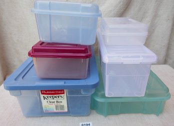 Lot Of Small Storage Containers
