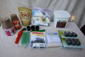 Seed Packets And Other Gardening Supplies