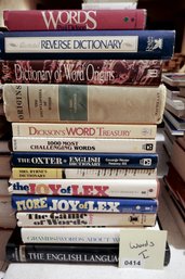 Books About Words - Lot 1