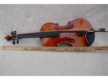 Violin And Bow May Need Repairs