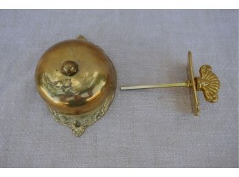 Manual Turn Brass Door Bell