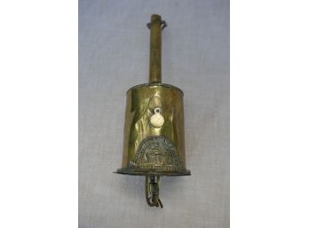 Antique John Linwood Brass Fireplace Clockwork Spit Turner
