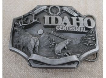 Idaho Centennial Belt Buckle