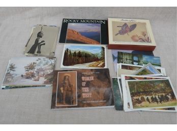 Lot Of Mixed Postcards And Note Cards