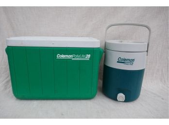 Set Of Coleman Polylite Coolers