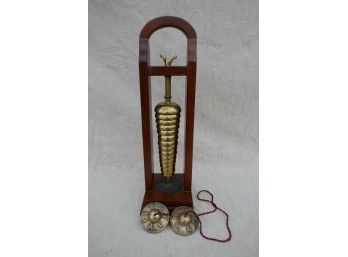 Brass Chinese Bell Tree (vintage) And Meditation Chimes