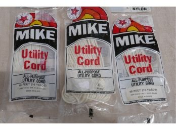 3 Packages Nylon Utility Cord