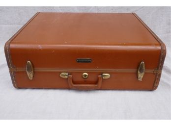 Vintage Samsonite Brown Suitcase