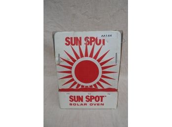Sun Spot Solar Cook Stove