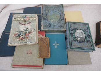 Vintage History Book Lot