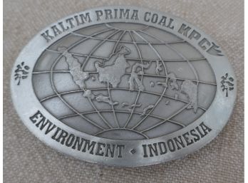 Kaltim Prima Coal Indonesia Belt Buckle