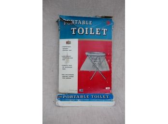 Vintage Portable Camp Toilet