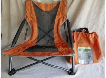 REI Camp Stowaway Low Chair - Orange