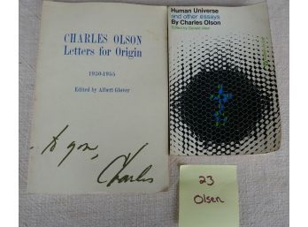 Books By Charles Olson (#23)