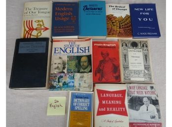 Mixed Lot English Books (#26)