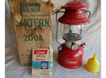 Vintage Coleman 200A Lantern