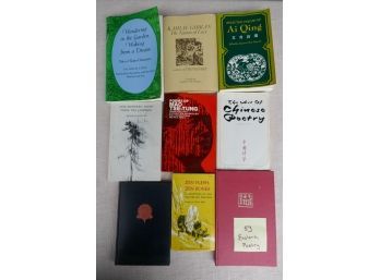Mixed Lot Poetry Books, Chinese / Asian Authors (#53)