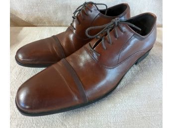 Kenneth Cole Reaction Brown Leather Dress Shoes