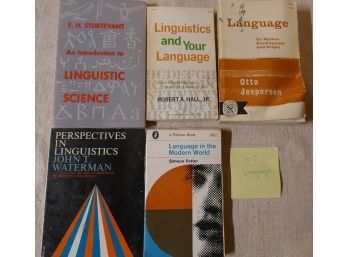 Language Books (#107)
