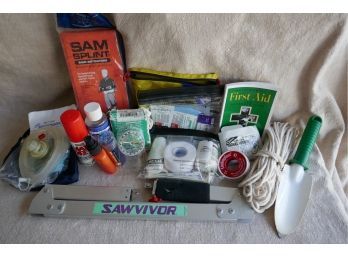 Camping Survival And First Aid Equipment