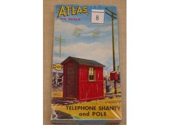 Atlas Telephone Shanty And Pole #8