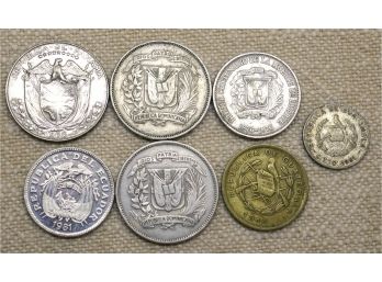 Mixed Lot Vintage Latin American / South American Coins (40)