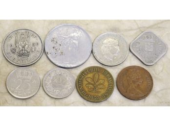 Mixed Lot Vintage European Coins (36)