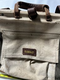 Vintage Dewalt Tools Canvas Bag