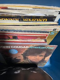 Bin Of Vinyl Records