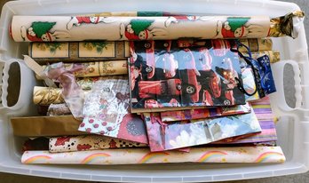 Wrapping Paper And Bags