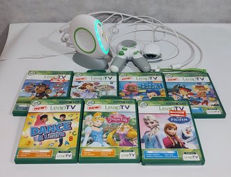 Leap Frog TV Video Game System W/7 Games